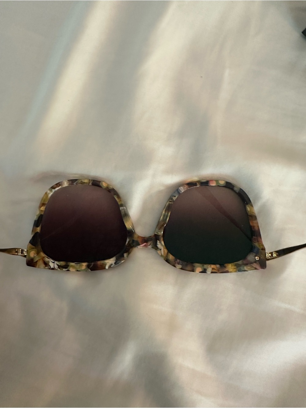 Krewe DEDE nylon sunglasses $355 current box handcrafted amber - Picture 10 of 12